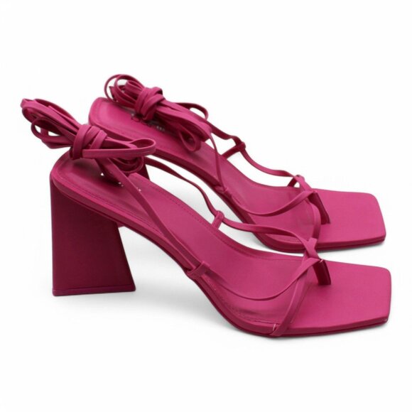 Auroraap Womens Faux Leather Warm Pumps - Picture 3 of 9